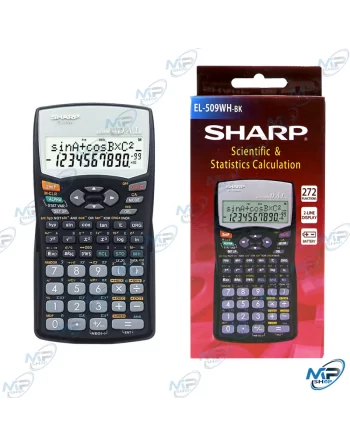 🧮Sharp EL-509WH-BK | Calculatrice Scientifique 272 Fonctions D.A.L.