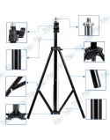 🎥Trépied Photo Vidéo Pro 210cm Universel pour Smartphone & Caméra