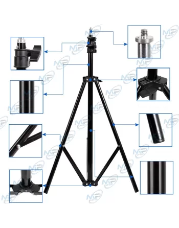 🎥Trépied Photo Vidéo Pro 210cm Universel pour Smartphone & Caméra