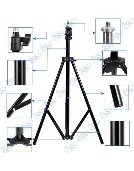 🎥Trépied Photo Vidéo Pro 210cm Universel pour Smartphone & Caméra