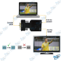 📺Adaptateur VGA vers HDMI Full HD 1080p avec Audio – Convertisseur PC vers TV