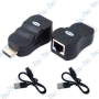 🔌Extendeur HDMI 60m sur Câble RJ45 – Transmetteur Full HD 1080p