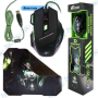 🖱️Pack Gaming 2-en-1 : Souris Filaire 8D 3600 DPI & Tapis de Précision