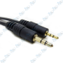 CABLE AUDIO JACK 3.5MM MALE/MALE 3M NOIR