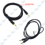 CABLE AUDIO JACK 3.5MM MALE/MALE 3M NOIR