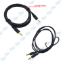 🔌Câble Audio Jack 3.5mm Mâle/Mâle Noir - Grande Longueur 3 Mètres