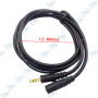 🔌Câble Audio Jack 3.5mm Mâle/Mâle Noir - Grande Longueur 3 Mètres