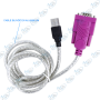 ADAPTATEUR USB VERS RS232 MALE