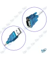 ADAPTATEUR USB VERS RS232 DB9 MALE