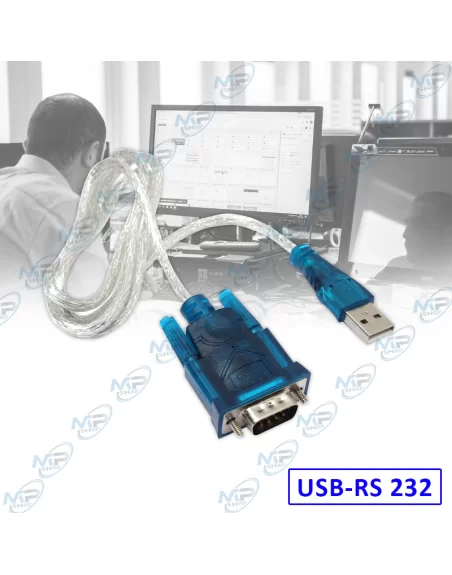 🔌Adaptateur USB vers RS-232 (DB9) – Câble Série Professionnel 1.5m