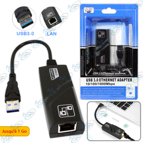 Carte Réseau USB 3.0 Ethernet 10/100/1000 MBps