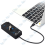 HUB USB 4 PORT USB 3.0 AVEC INTERRUPTEUR