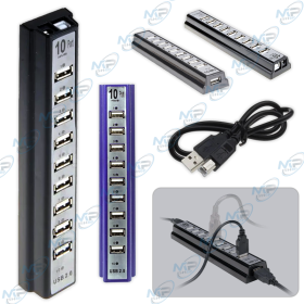 HUB USB 10 ports USB 2.0