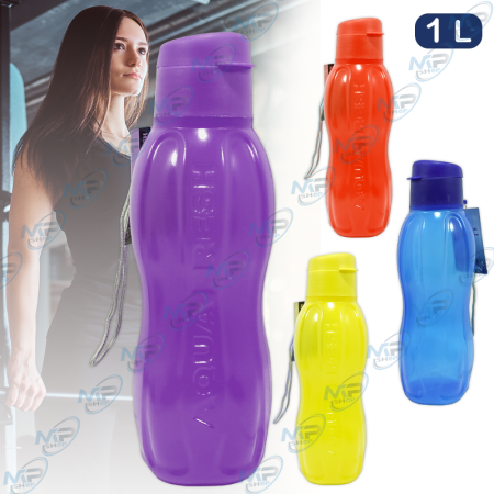 💧Gourde Sport AQUAFRESH 1 Litre | Ergonomique, Anti-fuite, Sangle de Transport