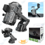 🔭Support Téléphone Voiture Extensible 360° | Ventouse & Tableau de Bord