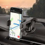 🔭Support Téléphone Voiture Extensible 360° | Ventouse & Tableau de Bord