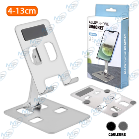 📱Support Téléphone/Mini-Tablette Pliable en Alliage d'Aluminium