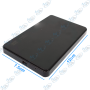 BOITIER DISQUE DUR EXTERNE 2.5" SATA USB 2.0