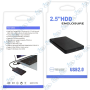 BOITIER DISQUE DUR EXTERNE 2.5" SATA USB 2.0