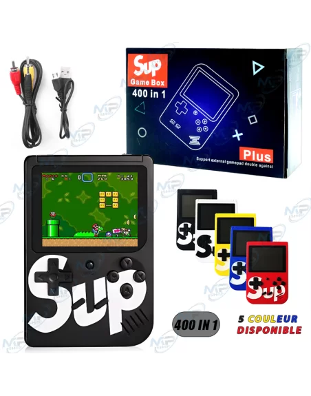 🕹️Console Portable Rétro SUP Game Box 400 Jeux | Connexion TV