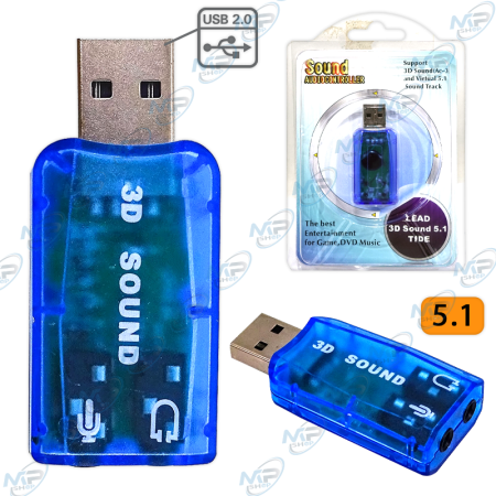 CARTE DE SON USB EXTERNE 5.1