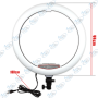 RING LIGHT LED 44CM + TREPIED