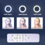 🌟Ring Light LED Pro 45cm & Triple Support Téléphone - Studio Vidéo
