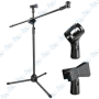 TREPIED POUR MICROPHONE NOIR