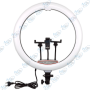 🌟Ring Light LED Pro 45cm & Triple Support Téléphone - Studio Vidéo