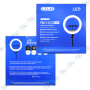 🌟Ring Light LED Pro 45cm & Triple Support Téléphone - Studio Vidéo