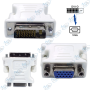 🚀Adaptateur DVI-D vers VGA - Connecteur 24+1 Broches pour Écran PC