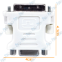 🚀Adaptateur DVI-D vers VGA - Connecteur 24+1 Broches pour Écran PC