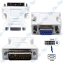 ADAPTATEUR DVI-I 24+5 VERS VGA