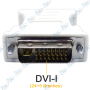 ADAPTATEUR DVI-I 24+5 VERS VGA