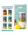 🍹Presse-Agrumes Électrique Portable USB | 45W | Rechargeable & Sans Fil
