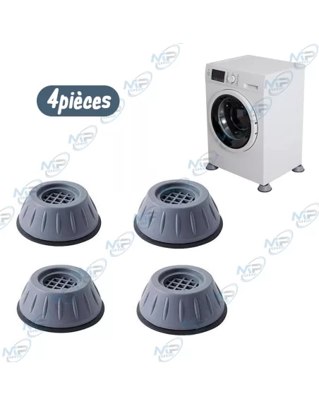 🛠️Patins anti-vibration et antidérapants pour machine à laver (4 pcs)