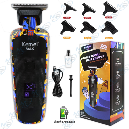 TONDEUSE CHEVEUX RECHARGEABLE POUR HOMME KEIMEI MAX