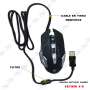 ⚔️Souris Gamer Filaire Keywin X6 – 6 Boutons, 2400 DPI, Câble Tressé