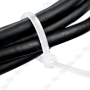 PACK DE 80 SERRE CABLE BLANC - 2.5/200MM