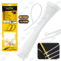 PACK DE 80 SERRE CABLE BLANC - 2.5/200MM