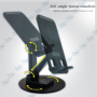 🔄Support Téléphone/Tablette Universel Pliable et Rotatif 360°