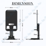 🔄Support Téléphone/Tablette Universel Pliable et Rotatif 360°