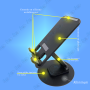 🔄Support Téléphone/Tablette Universel Pliable et Rotatif 360°