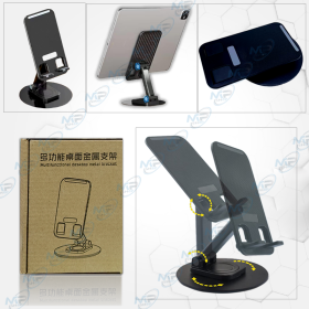 🔄Support Téléphone/Tablette Universel Pliable et Rotatif 360°