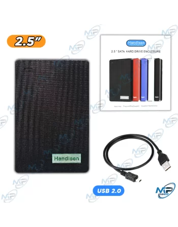 💾Boîtier Disque Dur 2.5" SATA USB 2.0 Handisen – Protection & Mobilité