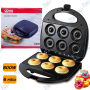 🍩Machine à Donuts 6 Pièces ABHA 800W | Fours à Beignets Non Adhésif H206