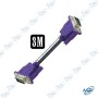 CABLE VGA MALE MALE 3M BLINDER