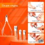 💅Kit de Manucure et Pédicure 18 Pièces – Set Complet Soins Ongles avec Étui de Rangement