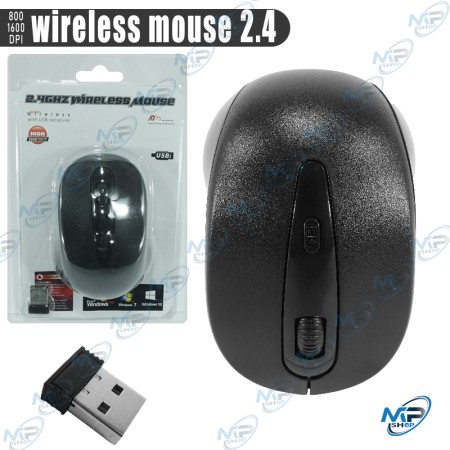 🖱️Souris Sans Fil 2.4GHz Optique - DPI 800/1600 pour PC/Laptop
