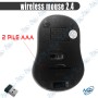 🖱️Souris Sans Fil 2.4GHz Optique - DPI 800/1600 pour PC/Laptop